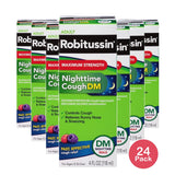 GlaxoSmithKline Robitussin Maximum Strength Nighttime Cough DM 4 Fl Oz (Pack of