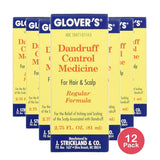 Glover's Scorebooks Medicine Regular Formula Scalp Treatment for Dandruff Relief 2.75. Oz (Pack of 12)
