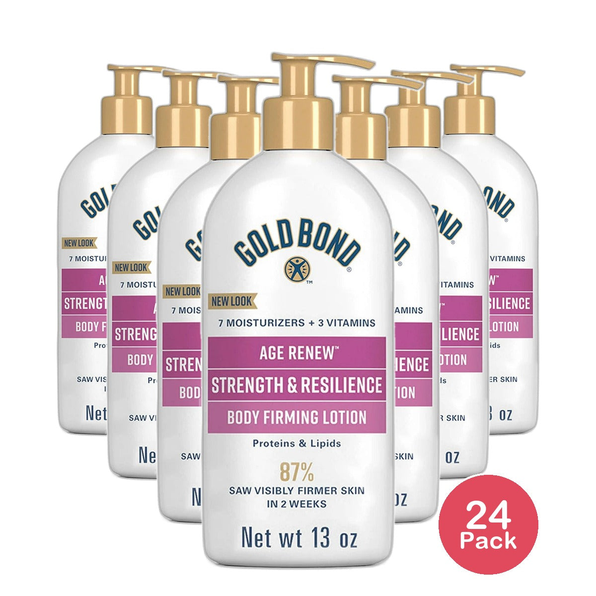 Gold Bond Ultimate Skin Therapy Lotion Strength And Resilience 13Oz (Pack of 24)