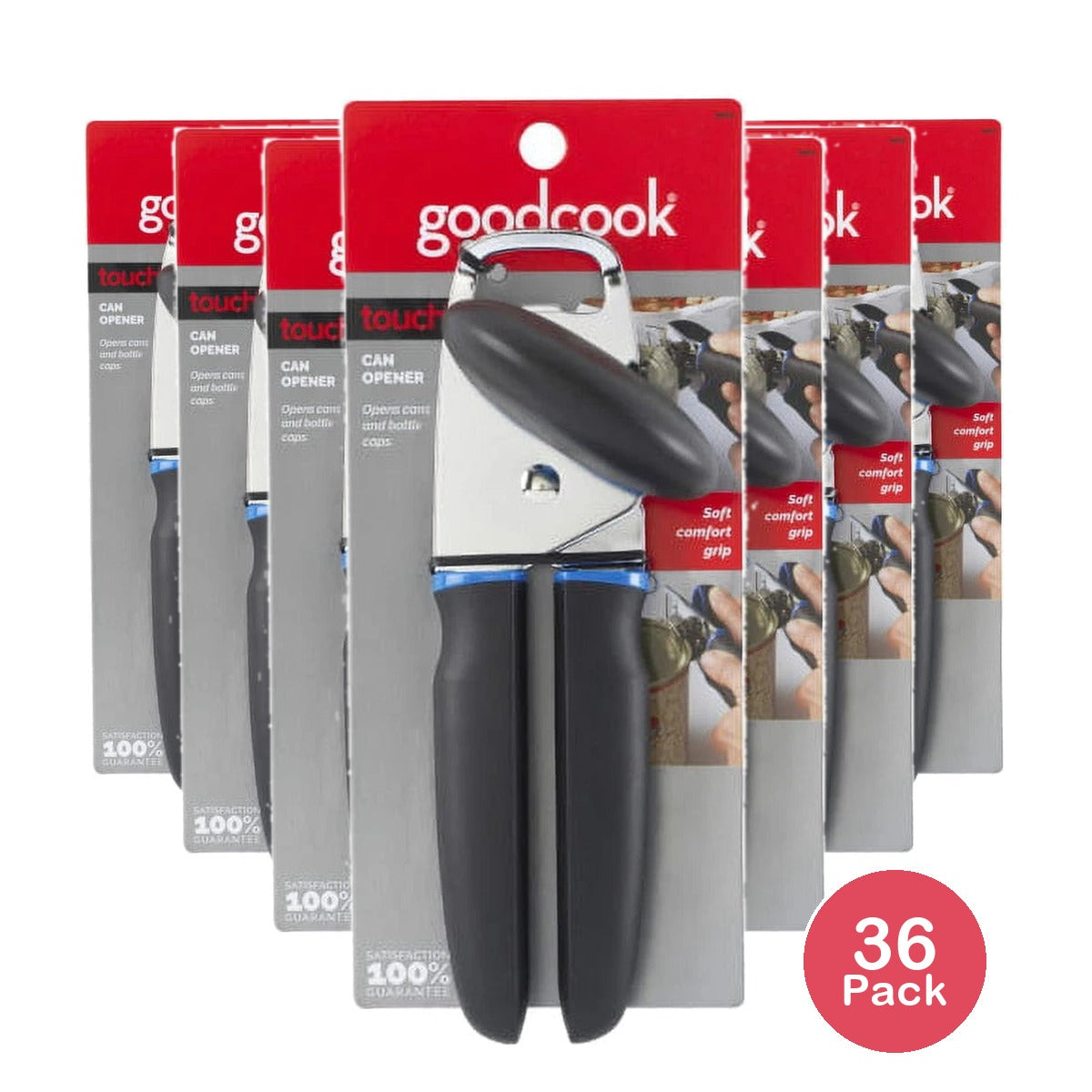 Good Cook 20431 Touch Locking Can Opener Black (Pack of 36)