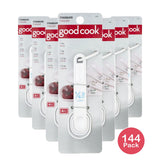 Good Cook Classic Set of 4 Plastic Measuring Spoons 6.4oz (Pack of 144)
