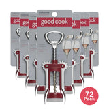 Good Cook Wing Corkscrew Bottle Opener 4.90Oz (Pack of 72)
