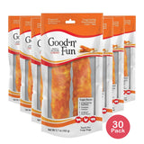 Good 'n' Fun Triple Flavor Rawhide Chews 7 In (Pack of 30)