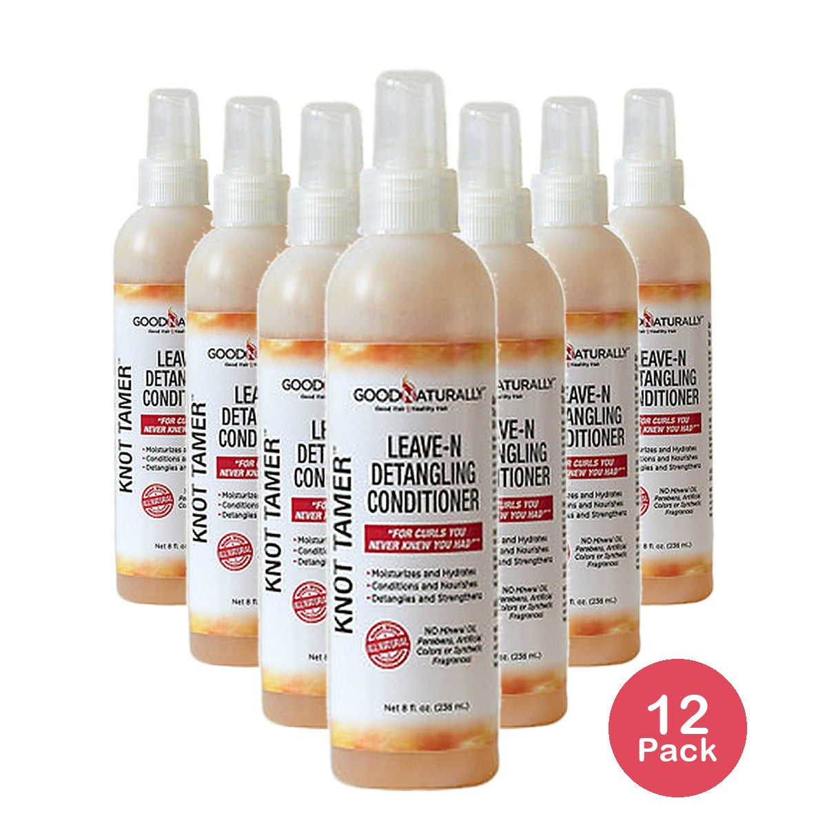 Good Naturally Leave-In Detangler Conditioner 8 Oz (Pack of 12)