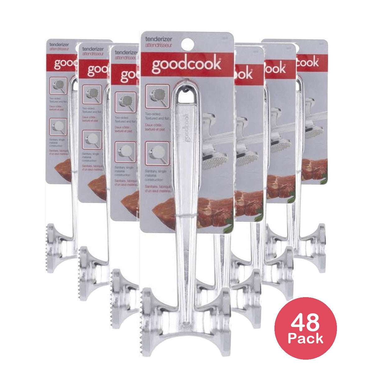 GoodCook Stainless Steel Meat Tenderizer (Pack of 48)