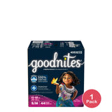 Goodnites Girls' Nighttime Underwear - S/M (Pack of 1)