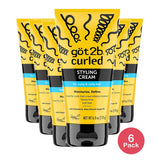 Got2B Curled Styling Cream 6 Oz (Pack of 6)