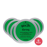 Got2b Daring Texturizing Clay 2 Oz (Pack of 6)