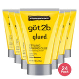 Got2b Glued Hair Styling Spiking Gel Trial & Travel Size (Pack of 24) 1.25 Oz