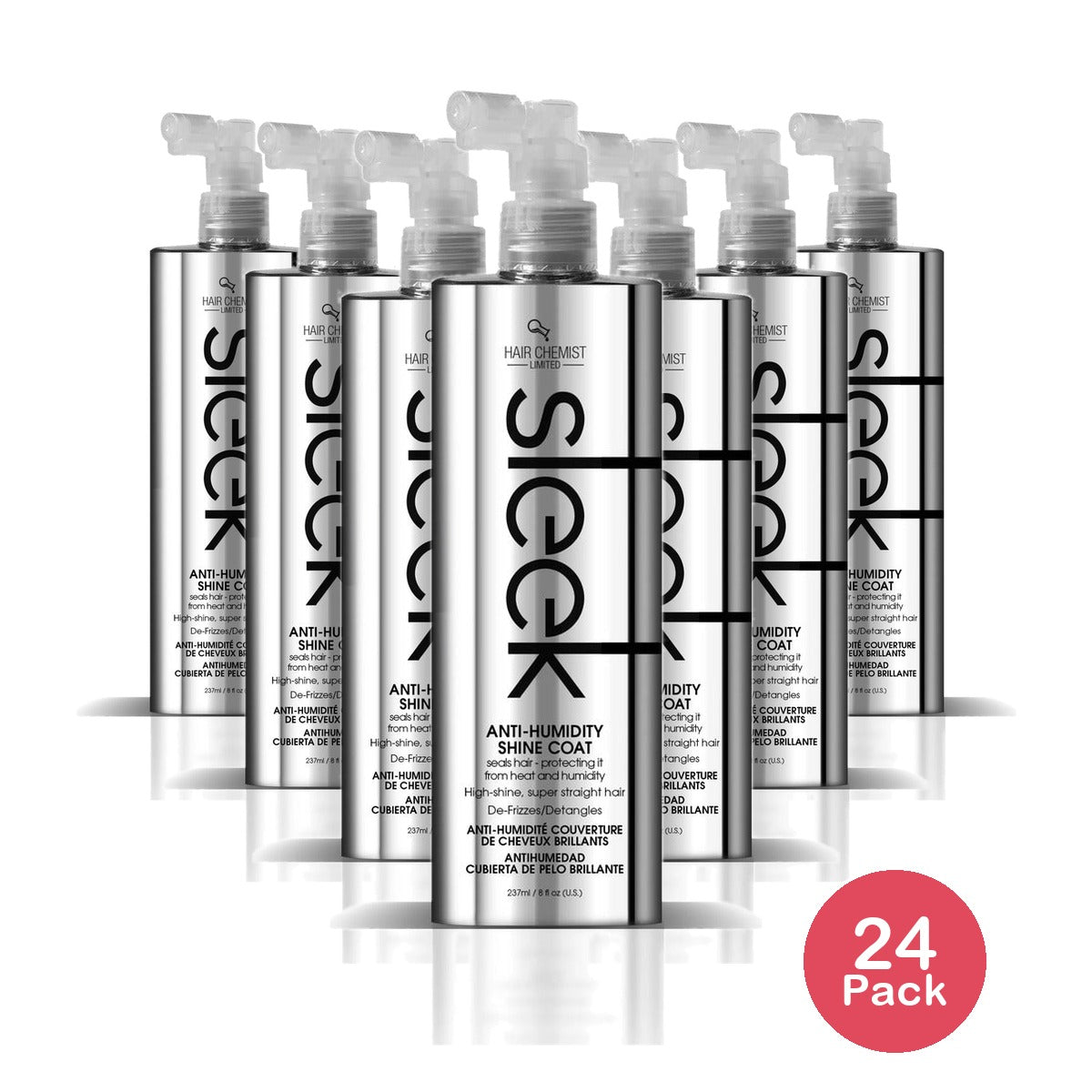 Hair Chemist Sleek Anti-Humidity Shine Coat 8 Oz (Pack of 24)