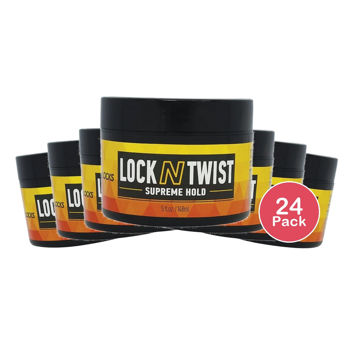Hairobics Lock N Twist Supreme Hold Braiding Gel 5 Oz (Pack of 24)