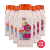 Hartz Groomer's Best Extra Gentle Hairball Control Fresh Scent Cat Shampoo 15 fl OZ(Pack of 12)