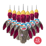 Hartz Nature's Collection Plush Dog Toy Large Quackers 3.5 oz (Pack of 12)