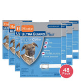 Hartz UltraGuard Plus Flea And Tick Collar For Dogs 0.92Oz (Pack of 48)