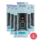 HASK Argan Oil Repairing Hair Oil 2 fl. oz (Pack of 6)