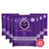 Hask Blonde Care Color Protection Sulfate-Free Purple Toning Deep Conditioner 1.75 Oz (Pack of 24)