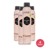Hask Monoi Coconut Nourishing Dry Shampoo 4.3 oz (Pack of 4)