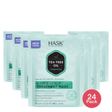 Hask Scalp Treatment Hair Mask Infused with Tea Tree & Rosemary Oil - 1.75oz (Pack of 24)