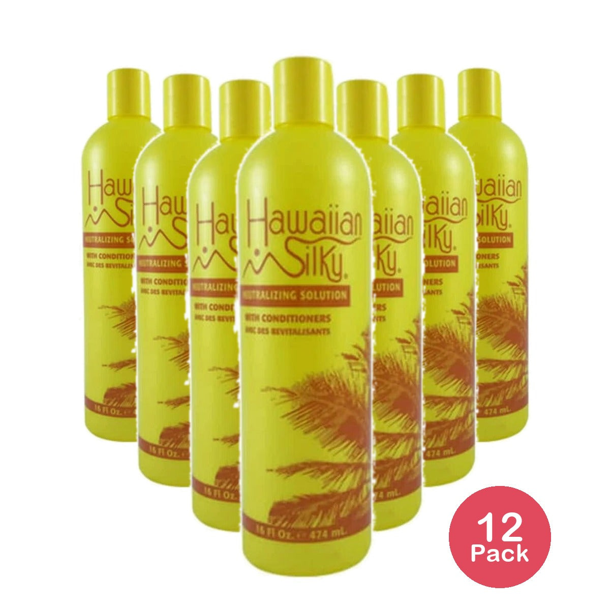 Hawaiian Silky- Neutralizing Solution w/ Conditioners 16oz (Pack of 12)