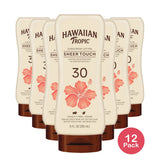 Hawaiian Tropic Sheer Touch Ultra Radiance Lotion Sunscreen - SPF 30 - 8 fl Oz (Pack of 12)