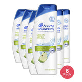 Head and Shoulders Dandruff Shampoo Green Apple 12.5Oz (Pack of 6)