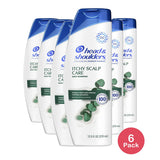 Head and Shoulders Dandruff Shampoo Itchy Scalp Care 12.5Oz (Pack of 6)