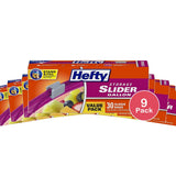 Hefty 1 Gallon Slider Storage Bags (Pack Of 9)