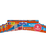 Hefty Slider Gallon Freezer Bags Gallon Size (Pack Of 9)