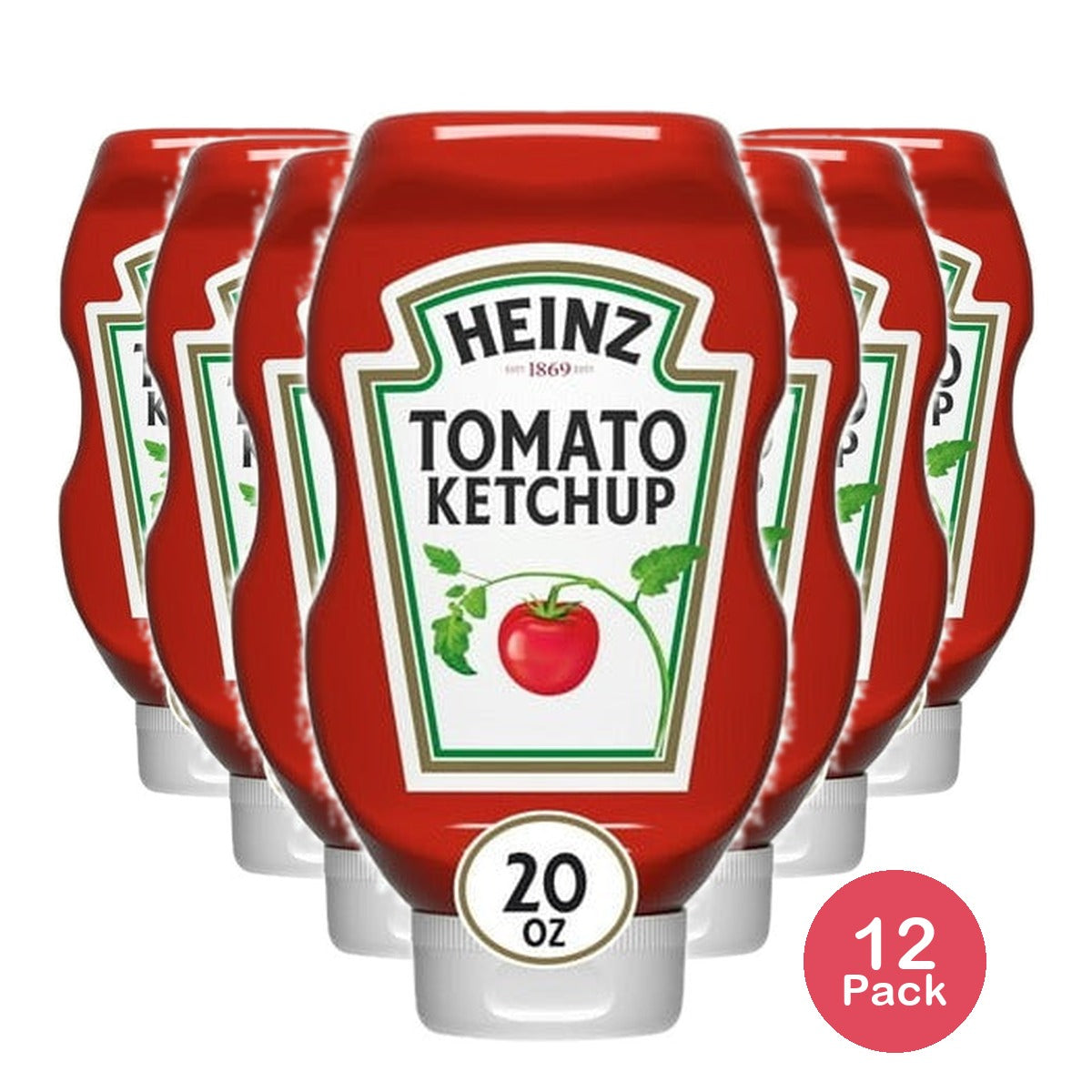 Heinz Tomato Ketchup 20 Oz (Pack of 12)