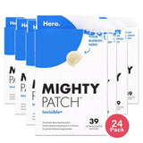 Hero Cosmetics Mighty Patch Acne Patches Invisible+ 39 count (Pack of 24)