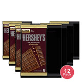 HERSHEY'S Giant Candy Bar Milk Chocolate with Almonds - 7.37 oz (Pack of 12)