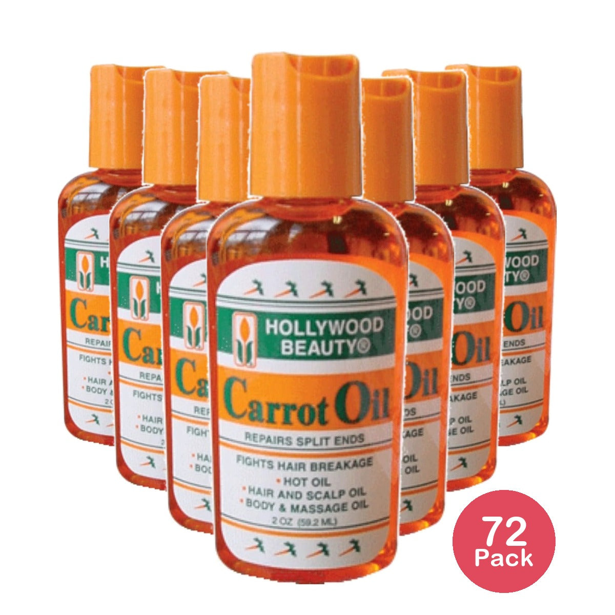Hollywood Beauty Carrot Oil 2 Oz (Pack of 72)