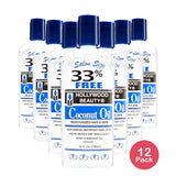 Hollywood Beauty Coconut Oil 8 Oz (Pack of 12)