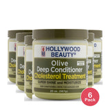 Hollywood Beauty Olive Oil Deep Conditioner 20 Oz (Pack of 6)