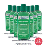 Hollywood Beauty Peppermint Oil 8 Oz (Pack of 12)
