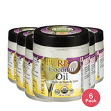 Hollywood Beauty Pure Coconut Oil 4 Fl. Oz. (Pack of 6)
