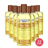 Hollywood Beauty Tea Tree Oil 8 Fl Oz (Pack of 12)