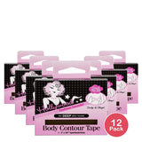 Hollywood Fashion Secrets Body Contour Tape Deep 16.4 Ft (Pack of 12)