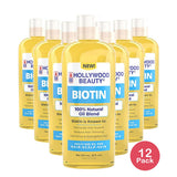 Hollywood Oil Biotin Hair Oil 8 Oz (Pack of 12)
