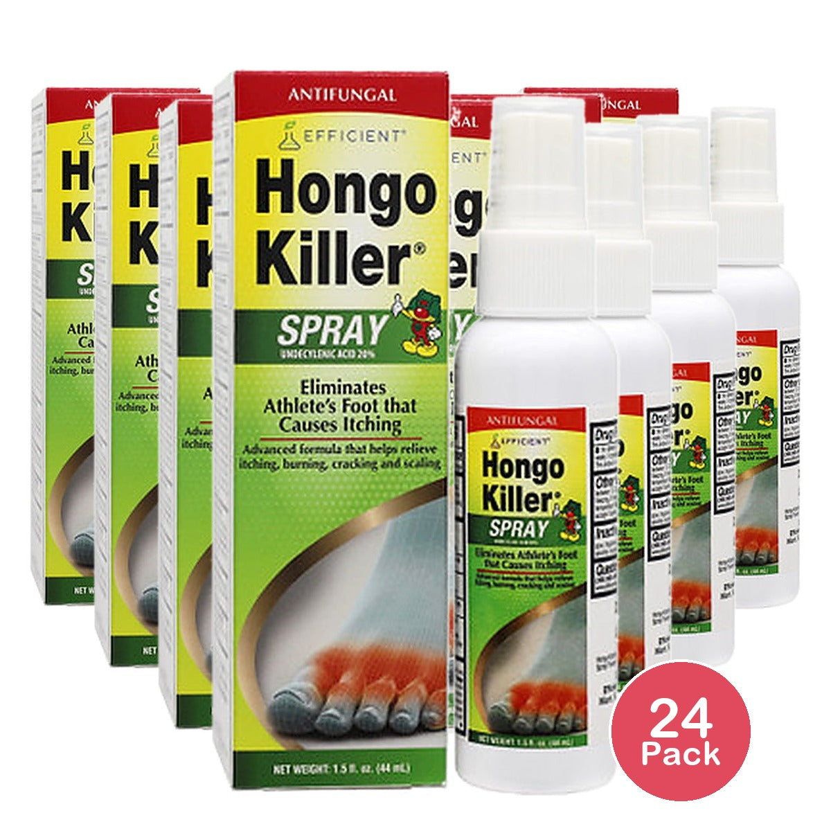 Hongo Killer Antifungal Spray 1.5 Oz (Pack of 24)
