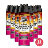Hot Shot Ant & Roach Plus Germ Killer Fresh Floral Scent 17.5Oz (Pack of 12)