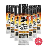 Hot Shot Ant Roach & Spider Killer Unscented 17.5Oz (Pack of 12)