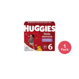 Huggies Little Movers Baby Diapers Size 6 65.6Oz (Pack of 1)