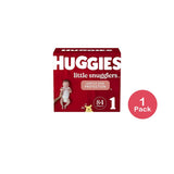 Huggies Little Snugglers Baby Diapers Size 1 84 Count 80oz (Pack of 1)