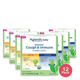 Hyland's Naturals Baby Organic Cough & Immune Combo 2 fl oz (Pack of 12)