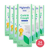 Hyland's Naturals Kids Cold & Cough Nighttime Relief Liquid 4 fl Oz (Pack of 24)