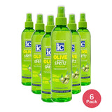 IC Fantasia Hair Polisher Olive Spritz 10 Oz Firm Hold Green (Pack of 6)
