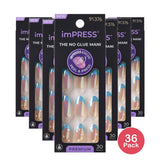 imPRESS Press-On Manicure Fake Nails - Best Life (Pack of 36)