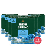 Irish Spring Icy Blast Refreshing Bar Soap 3 Bar Pack 11.1 Oz (Pack of 18)