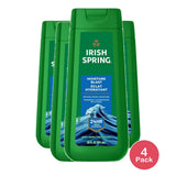 Irish Spring Mens Body Wash Moisture Blast Body Wash for Men All Skin Types 20 OZ (Pack of 4)